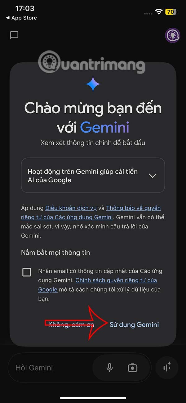 So verwenden Sie Gemini auf dem iPhone