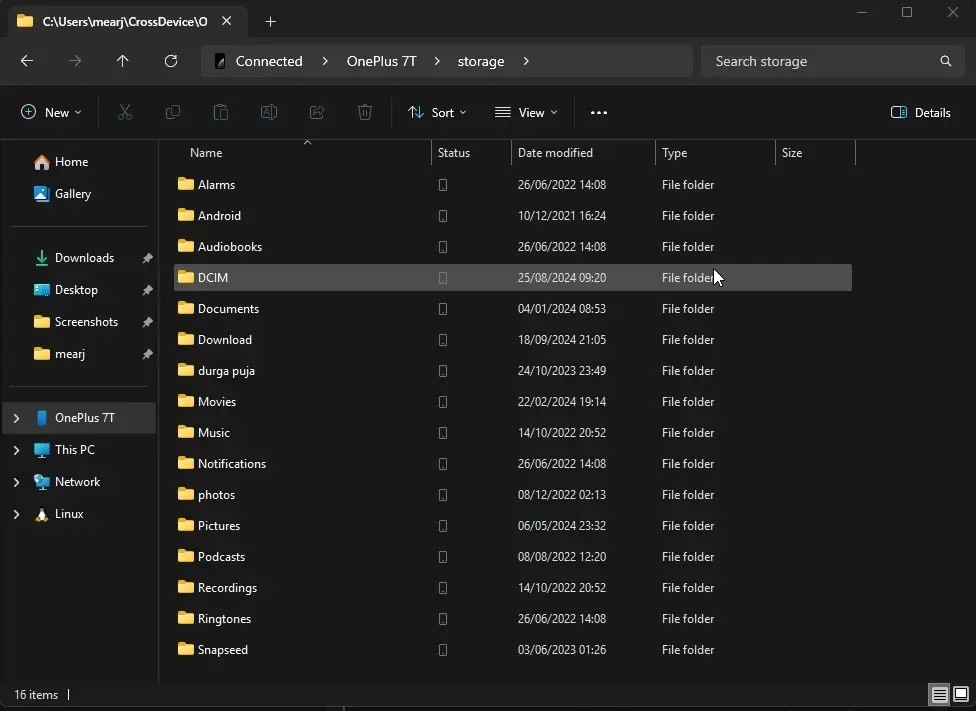 Comment accéder au stockage Android sur Windows 11