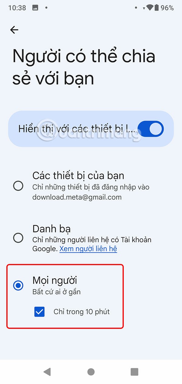 Windows'ta dosyaları hızlı bir şekilde göndermek için Hızlı Paylaşım nasıl kullanılır