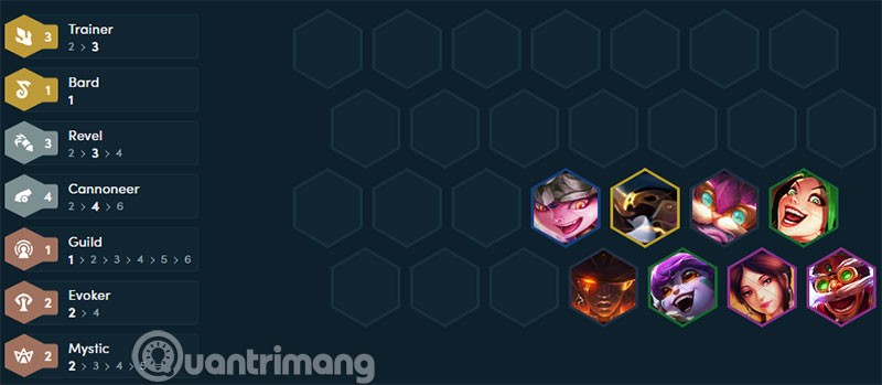 Temporada 7 do Corki DTCL: Itens de construção, esquadrão padrão de artilheiros de Corki