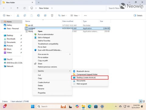 Como restaurar o WordPad no Windows 11