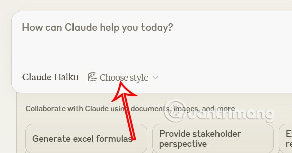 วิธีการเขียนข้อความที่มีสไตล์บน Claude AI วิธีการเขียนข้อความที่มีสไตล์บน Claude AI