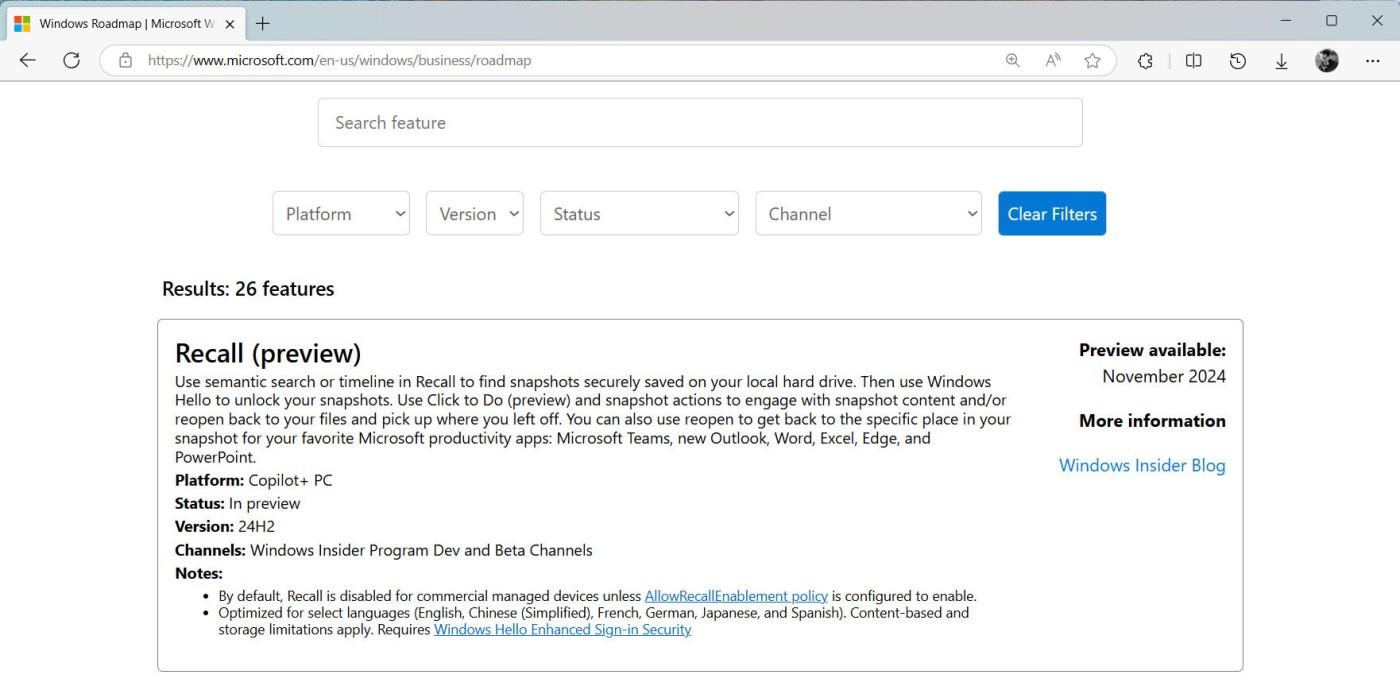 مايكروسوفت تطلق رسميًا صفحة خارطة طريق تحديث Windows 11: يمكن للمستخدمين تتبع الميزات القادمة بسهولة