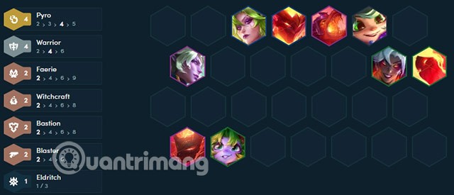Composition de la saison 12 de Fire DTCL, build Fire TFT saison 12