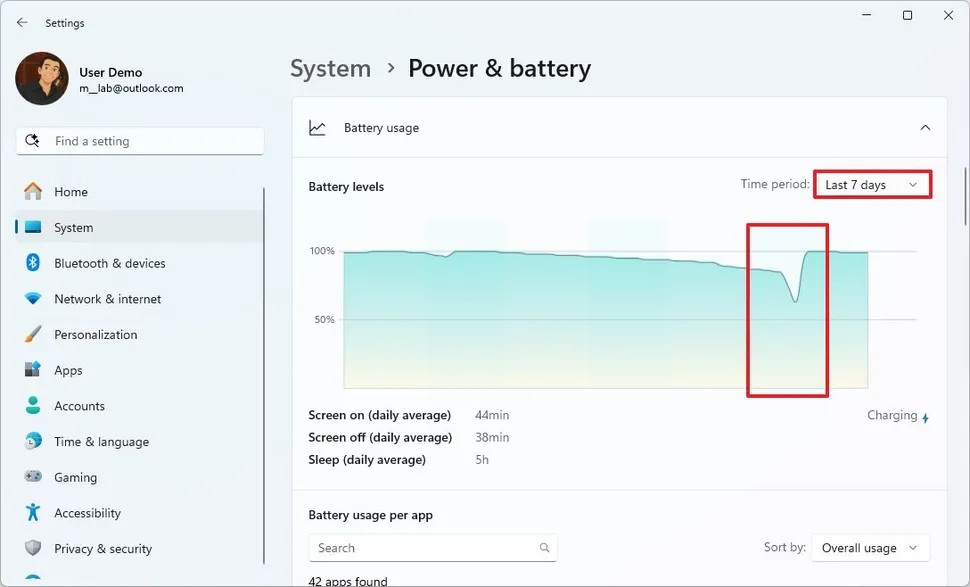 วิธีตรวจสอบว่าแอปใดใช้แบตเตอรี่มากใน Windows 11