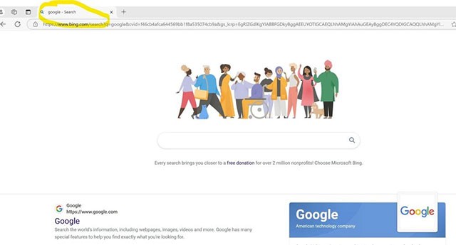 A Microsoft projetou uma interface do Bing parecida com a Pesquisa do Google para 'enganar' os usuários?