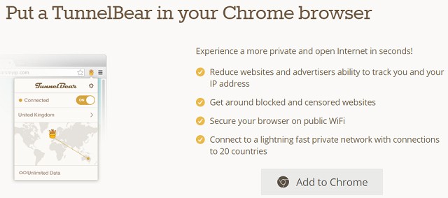 Useful virtual private networks on Google Chrome