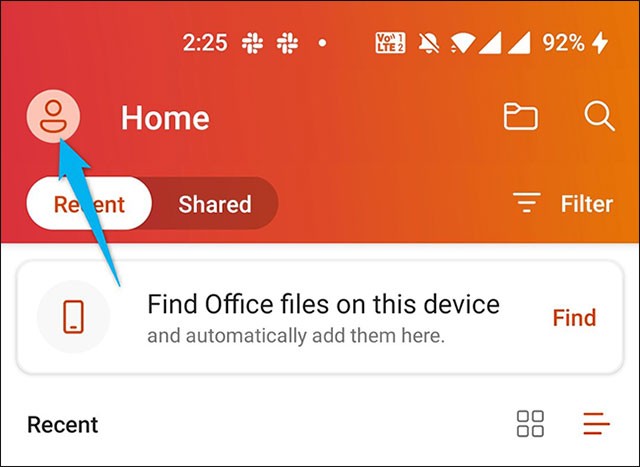 Android'de Microsoft Office'te karanlık mod nasıl etkinleştirilir