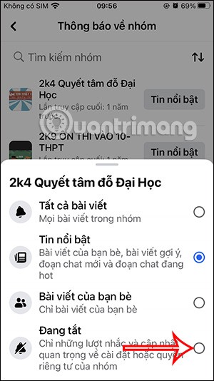 كيفية إيقاف إشعارات المجموعة على فيسبوك