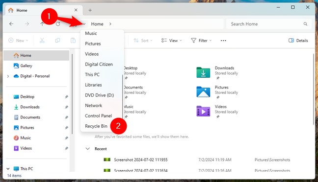 11 Cara Membuka Tong Kitar Semula pada Windows