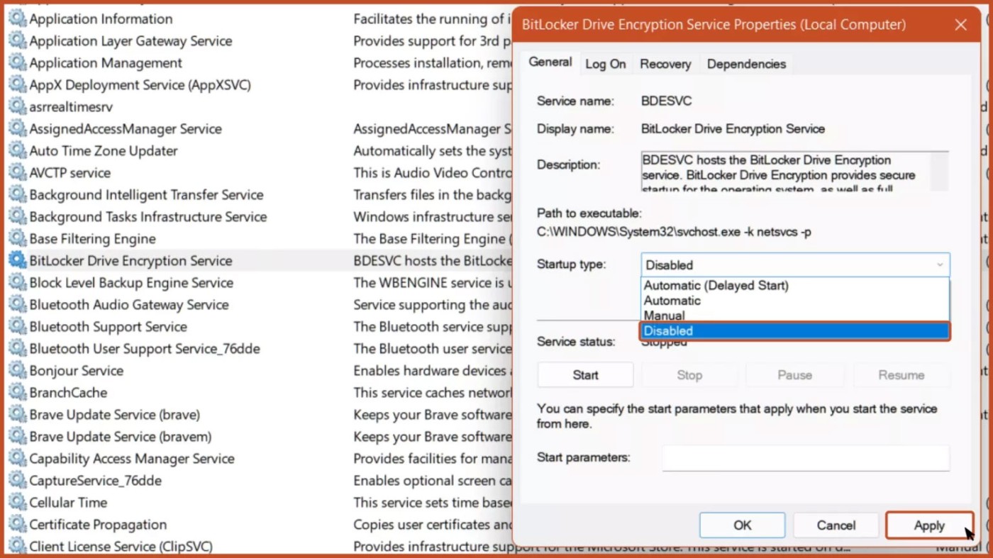 How to Turn Off Bitlocker on Windows 11
