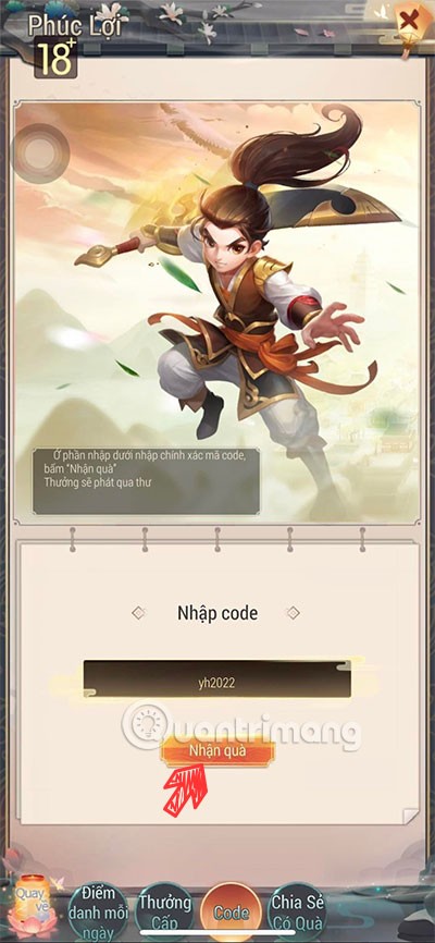 Latest Yong Heroes Code and How to Enter Code