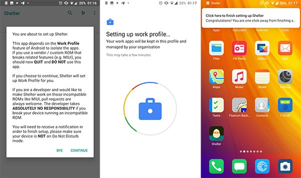 如何使用 Shelter 對 Android 應用程式進行沙盒處理