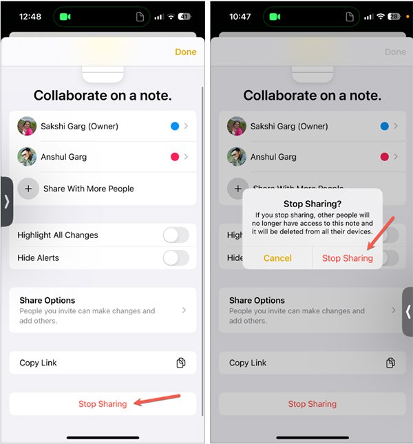 Samenwerken aan notities in FaceTime Samenwerken aan notities in FaceTime