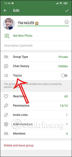 如何建立 Telegram 群組討論主題