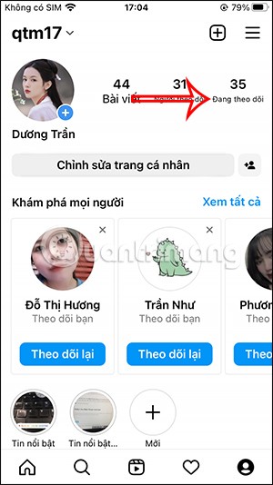 Как включить уведомления для подписок на аккаунты Instagram