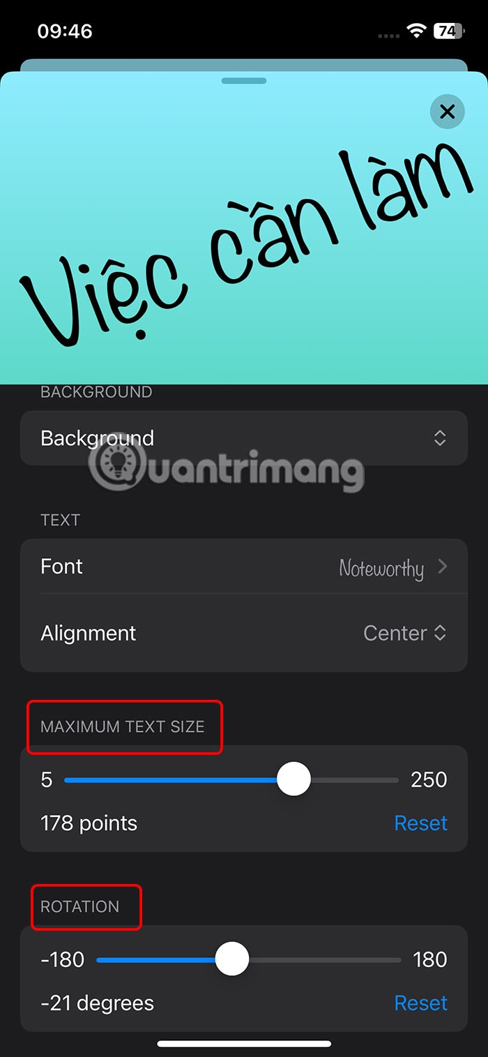 Instructies voor het schrijven van notities op het startscherm van de iPhone