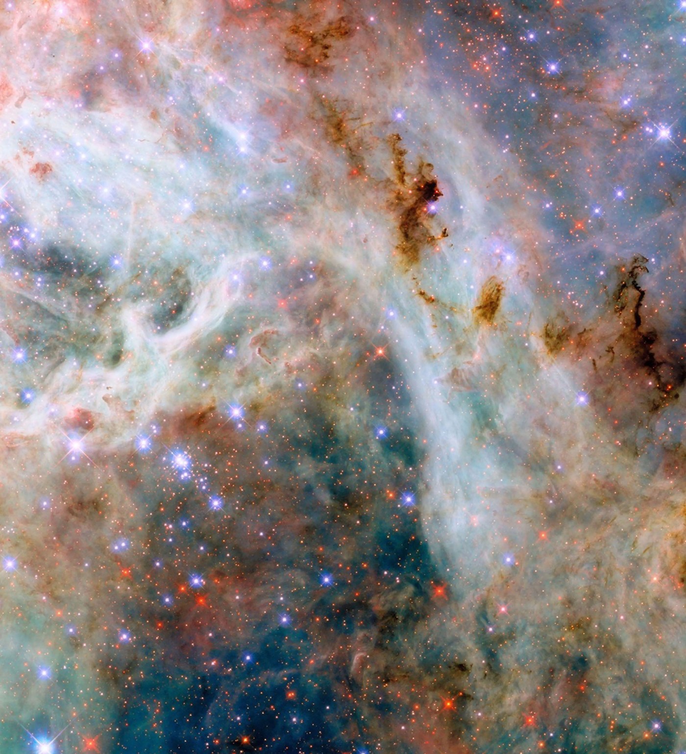 Admira las hermosas nubes cósmicas a través de los ojos del telescopio Hubble