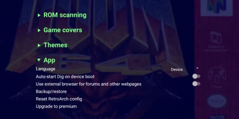 如何為 Android 設定 DIG 模擬器前端
