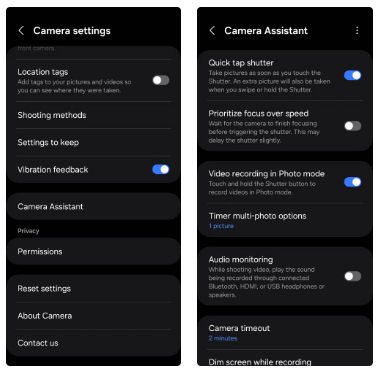 9 fonctionnalités cachées de l'appareil photo Samsung que vous devriez utiliser