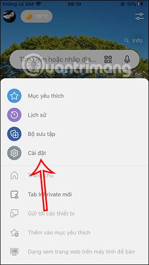 Instructions for clearing Microsoft Edge browser cache