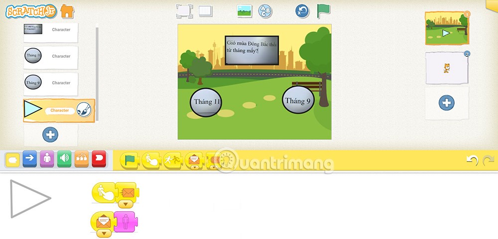 Comment ajouter des écrans de début et de fin aux quiz ScratchJR (Partie 3)