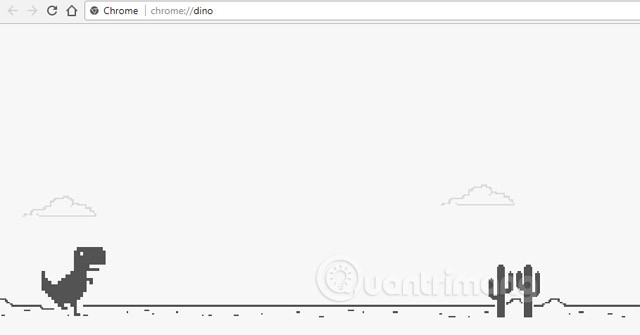 How to play T-rex dinosaur game on Chrome when offline and have Internet How to play T-rex dinosaur game on Chrome when offline and have Internet