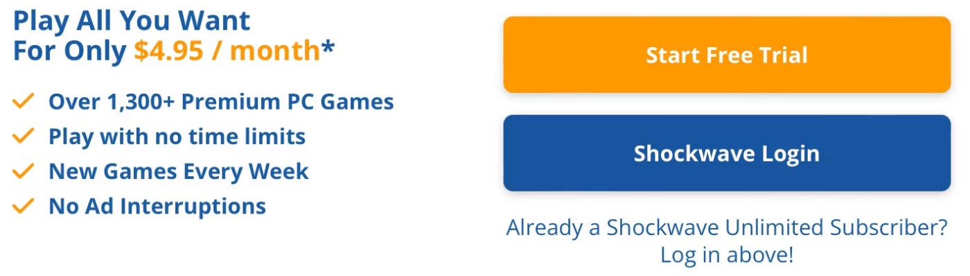 Erfahren Sie mehr über Shockwave Unlimited: Das Abonnement, das Game Pass und PS Plus ersetzt