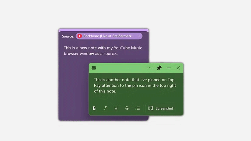 Microsoft bringt neue Haftnotiz-App für Windows 11 auf den Markt