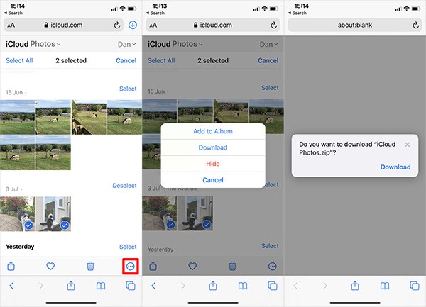 So laden Sie Fotos aus iCloud herunter