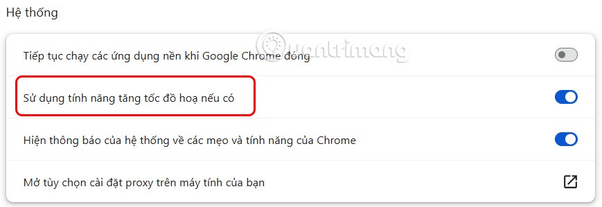 Bilgisayarınızı hızlandırmak için Donanım Hızlandırma Chrome'u kapatma talimatları Bilgisayarınızı hızlandırmak için Donanım Hızlandırma Chrome'u kapatma talimatları