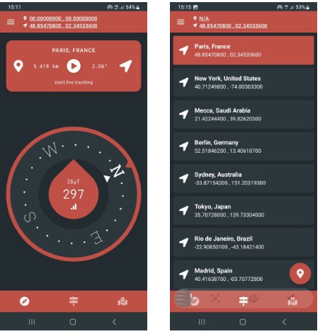 11 beste kompas-apps voor telefoons