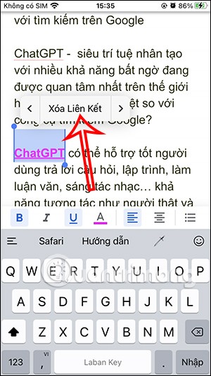 كيفية إدراج رابط في مستند Google Docs