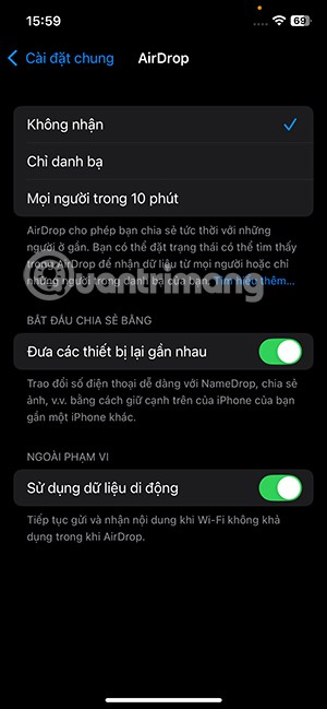 如何在 iPhone/iPad 和 Mac 上關閉 AirDrop