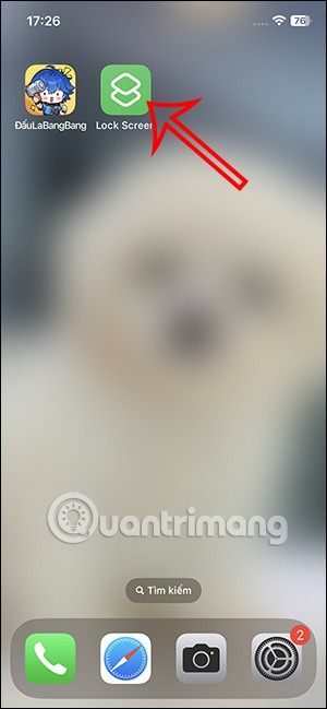 iPhoneのロック画面にショートカットを作成する方法