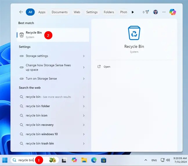 11 Cara Membuka Tong Kitar Semula pada Windows