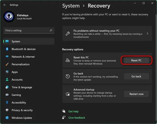 Como corrigir o erro de instalação 0x800f081f no Windows 11