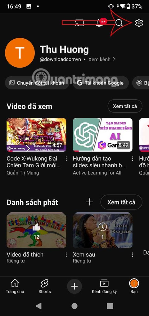 كيفية توفير البيانات التي يستخدمها YouTube