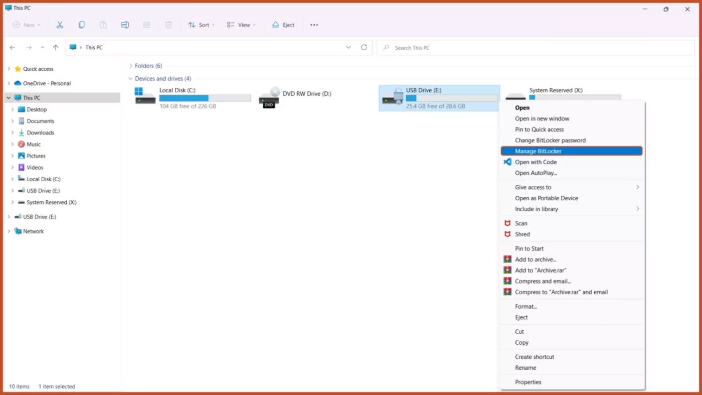How to Turn Off Bitlocker on Windows 11