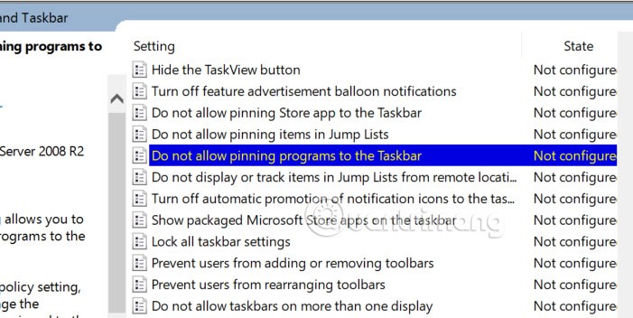 Instructions pour corriger l'erreur d'impossibilité d'épingler des applications à la barre des tâches de Windows 11 Instructions pour corriger l'erreur d'impossibilité d'épingler des applications à la barre des tâches de Windows 11