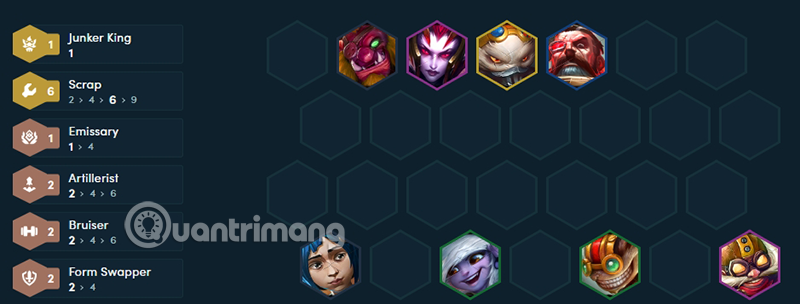 Guia do Esquadrão de Reciclagem TFT - Temporada 13