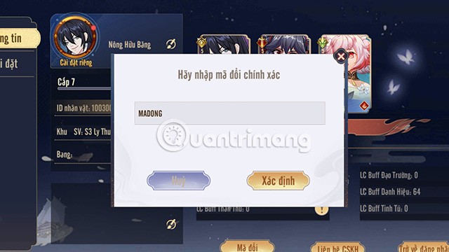 مجموعة كاملة من أحدث الرموز لـ Phong Than Universe