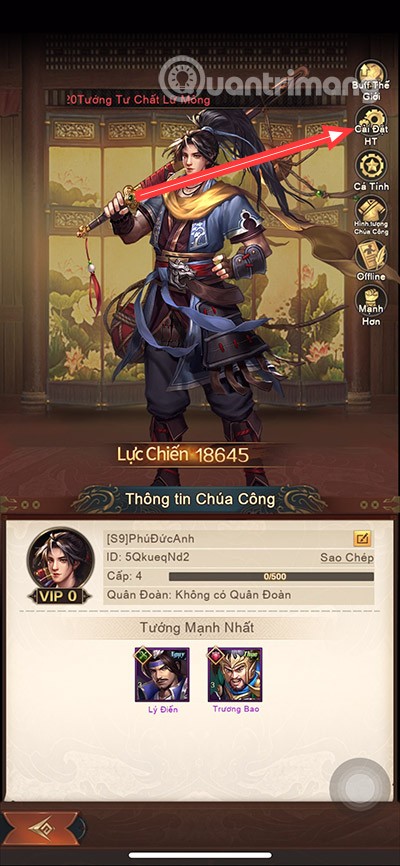 Neuester Tam Quoc Chi Than Ma-Code und wie man den Code eingibt