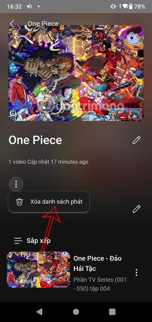 AnimeVsubでアニメ動画のプレイリストを作成する手順