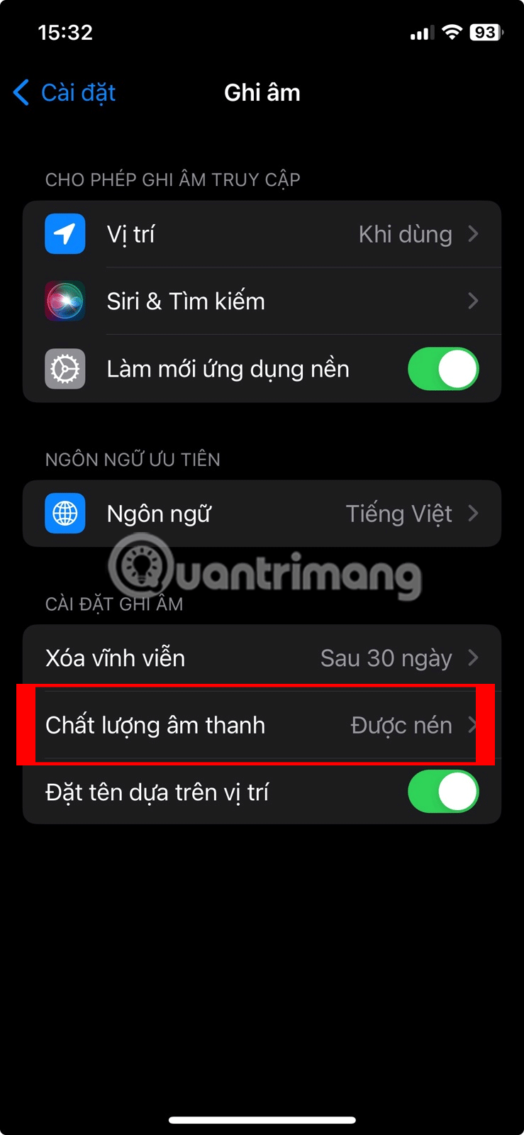 كيفية تحسين جودة الصوت في التسجيلات الصوتية على iPhone