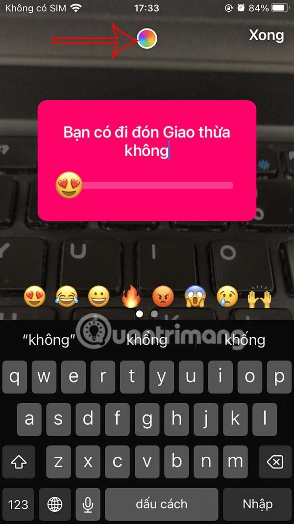 كيفية استخدام Emoji Slider على Instagram؟