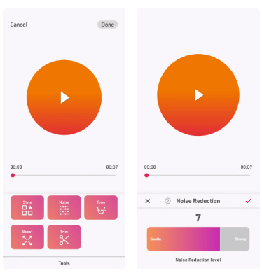 Razones para cambiar de la aplicación de grabadora de voz nativa de Android a Dolby On Razones para cambiar de la aplicación de grabadora de voz nativa de Android a Dolby On