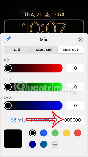 Como alterar a cor do arco-íris do relógio da tela de bloqueio do iPhone