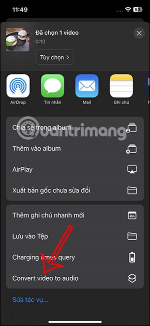 2 ways to separate audio from video on iPhone