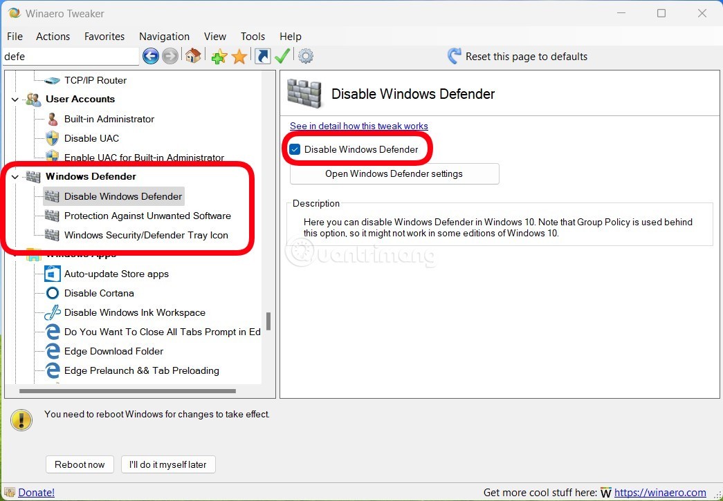 Windows 10 ve Windows 11'de Windows Defender'ı (Windows Güvenliği) kapatın
